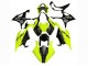 Carénages Moto BMW S1000RR 2019-2022 - Vert Citron Noir