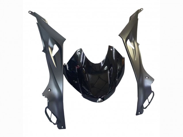 Carénage Moto BMW S1000RR 2015-2016 - Argent Noir Brillant Noir Mat