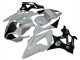 Carénages Moto BMW S1000RR 2009-2014 - Blanc Noir Brillant