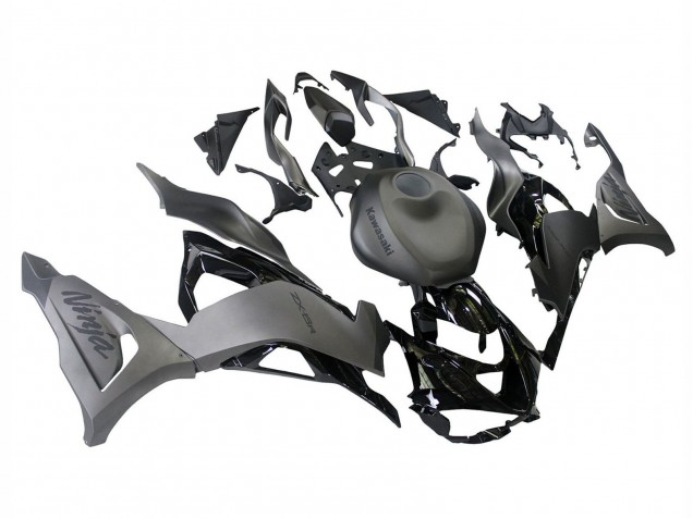 Carénages Moto Kawasaki ZX6R 2023-2025 - Gris Ninja