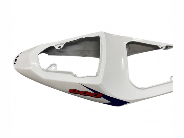 Kits Carénage Moto Suzuki GSXR 600 / GSXR 750 2004-2005 - Blanc Bleu Noir Rouge