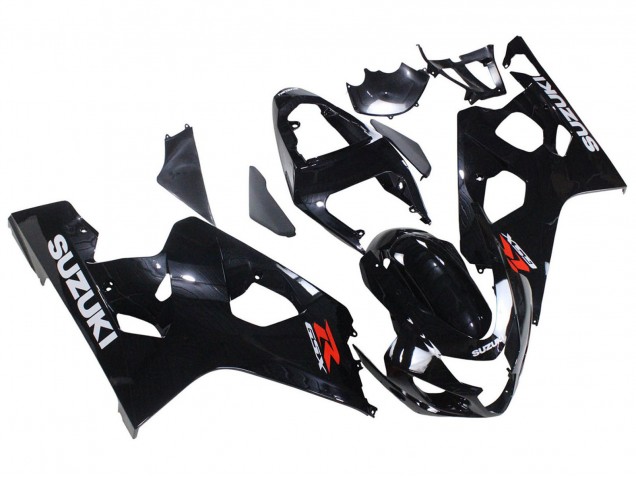 Carénage Moto Suzuki GSXR 600 / GSXR 750 2004-2005 - Noir Brillant