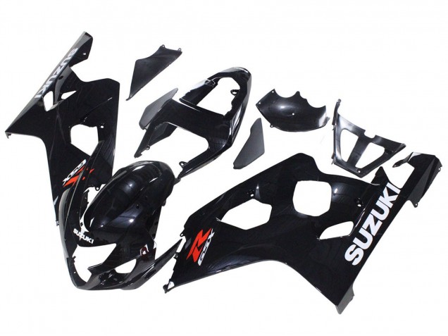 Carénage Moto Suzuki GSXR 600 / GSXR 750 2004-2005 - Noir Brillant