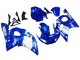Carénages Moto Yamaha YZF 600 R6 1998-2002 - Bleu Blanc