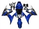 Carénages Moto Yamaha YZF R6S 2006-2009 - Bleu Blanc Noir Brillant Yamalube