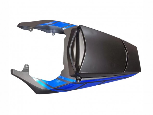 Carénages Moto Yamaha YZF R6S 2006-2009 - Noir Mat Bleu