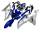 Carénages Moto Yamaha YZF 600 R6 2008-2016 - Argent Bleu
