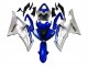 Carénages Moto Yamaha YZF 600 R6 2008-2016 - Argent Bleu