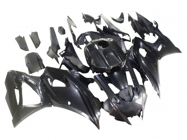 Carénages Moto Yamaha YZF R7 2021-2024 - Noir Fibre de Carbone
