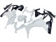 Carénages Moto Kawasaki EX300 2013-2017 - Blanc Noir