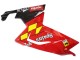 Carénages Moto Aprilia RS125 2006-2011 - Rouge Blanc Jaune Noir