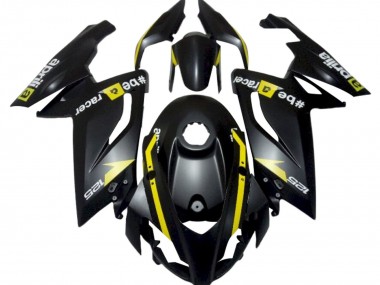 Carénages Moto Aprilia RS125 2006-2011 - Noir Mat Jaune