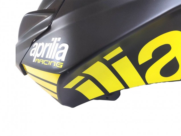 Carénages Moto Aprilia RS4 50 125 2012-2018 - Jaune Noir Mat