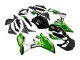 Carénages Moto Aprilia RS4 50 125 2012-2018 - Blanc Vert Noir Brillant
