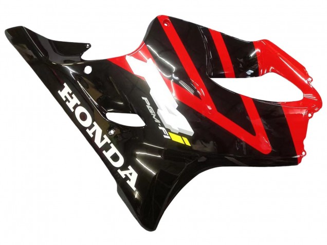 Carénage Moto Honda CBR600 F4i 2004-2007 - Rouge Noir Brillant