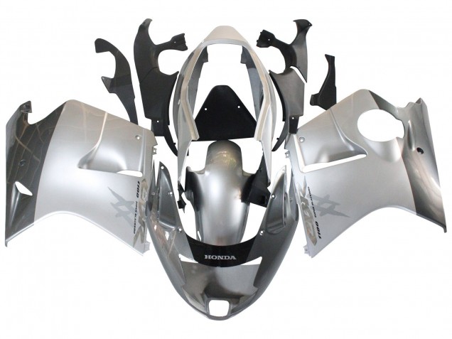 Carénages Moto Honda CBR1100XX Blackbird 1996-2007 - Argent Gris