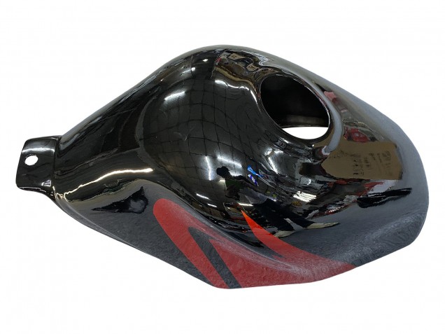 Carénages Moto Honda CBR600 F2 1991-1994 - Orange Noir Brillant