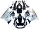 Carénages Moto Honda CBR600 F2 1991-1994 - Argent Noir Brillant