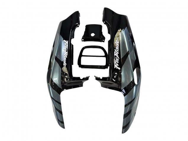 Carénages Moto Honda CBR900RR 893 1992-1993 - Argent Noir Brillant