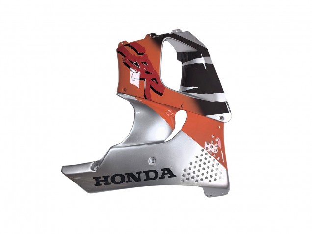 Carénages Moto Honda CBR900RR 893 1994-1995 - Argent Orange Noir Brillant
