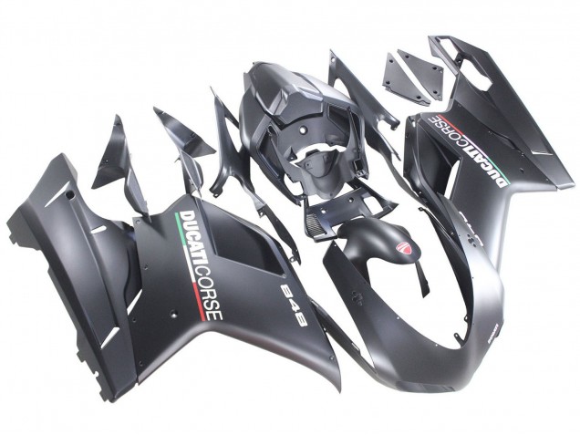 Carénages Moto Ducati 848 2007-2014 - Gris Mat