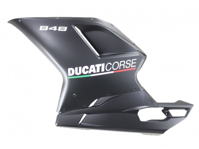 Carénages Moto Ducati 848 2007-2014 - Gris Mat