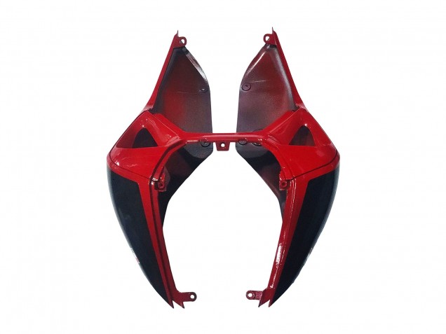 Carénages Moto Ducati 1199 2011-2014 - Rouge Argent Noir
