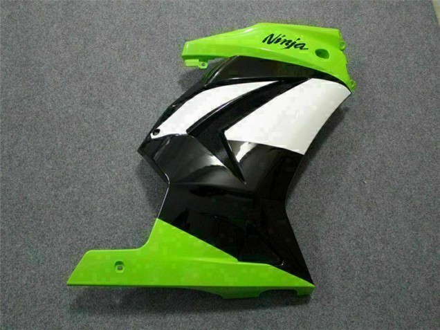 Carénages Moto Kawasaki EX250 2008-2012 - Vert Blanc Noir
