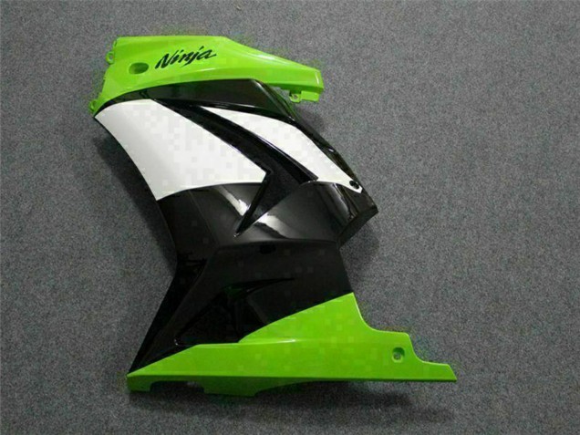 Carénages Moto Kawasaki EX250 2008-2012 - Vert Blanc Noir