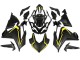 Carénages Moto Honda CBR500R 2022-2023 - Noir Mat Jaune