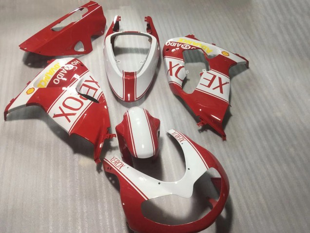 Carénages Moto Suzuki TL1000R 1998-2003 - Blanc Rouge Jaune Xerox