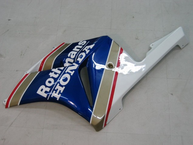 Carénages Moto Honda CBR1000RR 2004-2005 - Blanc Bleu Or Rothmans