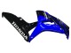 Carénages Moto Honda CBR1000RR 2006-2007 - Bleu Noir Brillant