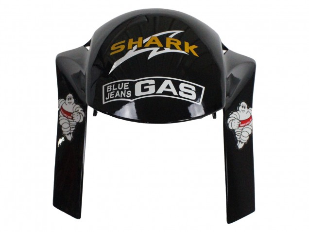 Carénages Moto Honda CBR1000RR 2006-2007 - Noir Brillant Jaune Rouge Flamme