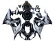 Carénages Moto Honda CBR1000RR 2006-2007 - Argent Noir Brillant Red Bull