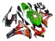 Carénages Moto Honda CBR1000RR 2008-2011 - Vert Orange Noir Brillant Rossi Michelin 46