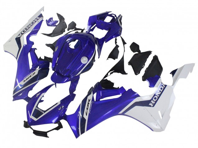 Carénages Moto Honda CBR1000RR 2017-2023 - Blanc Bleu