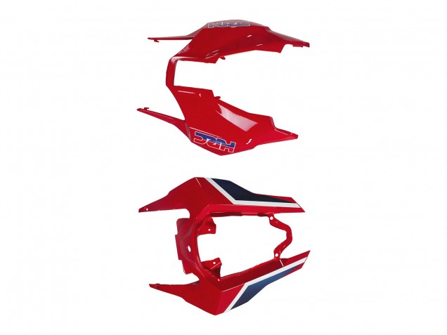 Carénages Moto Honda CBR1000RR 2017-2023 - Blanc Rouge Bleu Foncé Fireblade