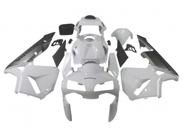 Carénage Moto Honda CBR600RR 2003-2004 - Argent Blanc
