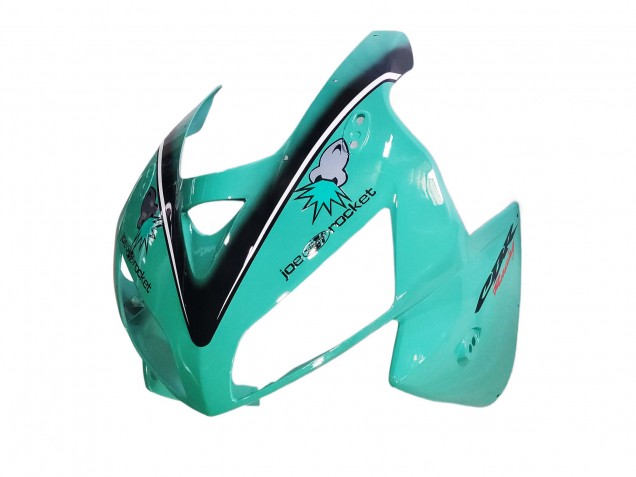 Carénages Moto Honda CBR600RR 2005-2006 - Vert Clair Blanc Noir Brillant Joe Rocket