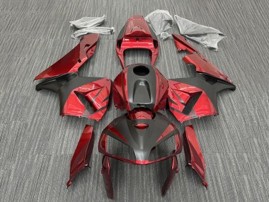 Carénages Moto Honda CBR600RR 2005-2006 - Rouge Noir