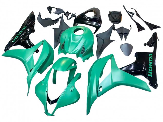Kits Carénage Moto ABS Honda CBR600RR 2007-2008 - Vert Noir Brillant