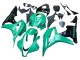 Kits Carénage Moto ABS Honda CBR600RR 2007-2008 - Vert Noir Brillant