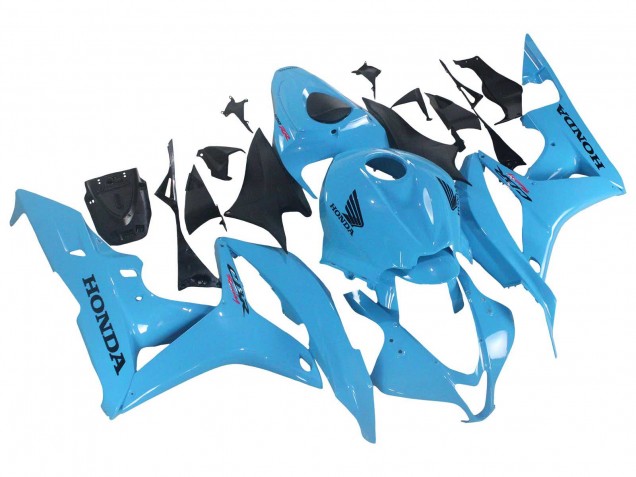 Carénages Moto Honda CBR600RR 2007-2008 - Bleu Clair Courses