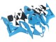 Carénages Moto Honda CBR600RR 2007-2008 - Bleu Clair Courses