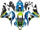Carénages Moto Honda CBR600RR 2007-2008 - Vert Jaune Noir Brillant Requin 46
