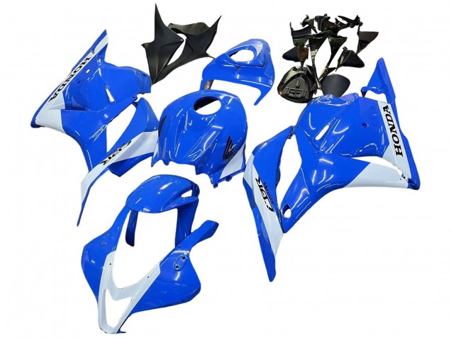 Carénages Moto Honda CBR600RR 2009-2012 - Bleu Blanc