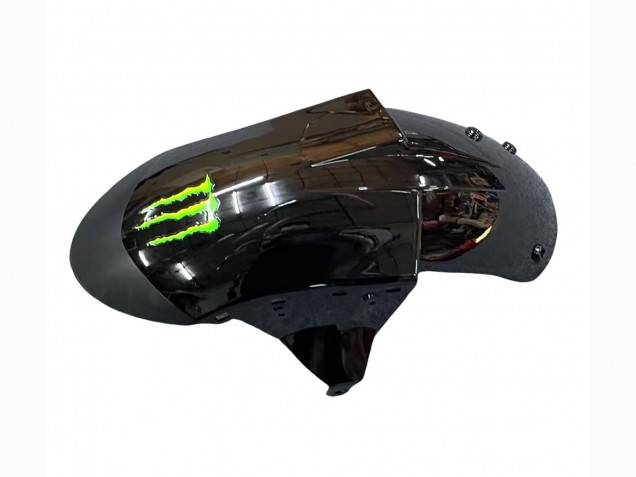 Carénages Moto Kawasaki ZX10R 2006-2007 - Gris Jaune Noir Brillant Monstre Elf