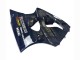 Carénages Moto Kawasaki ZX6R 1998-1999 - Noir Brillant Jaune Elf Bridgestone