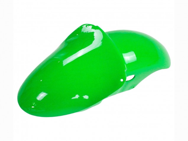 Carénages Moto Kawasaki ZX6R 1998-1999 - Vert Blanc Noir Brillant